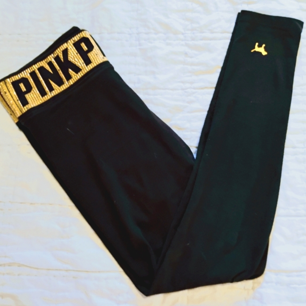 Victoria's secret bling bedazzled yoga pants